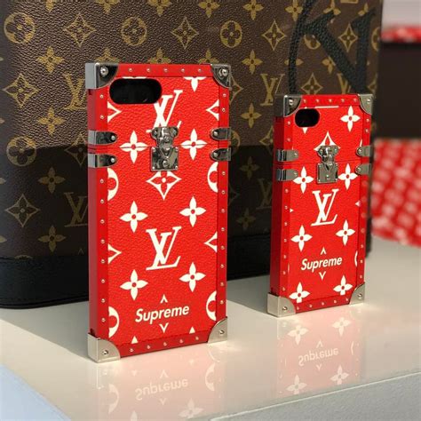 supreme x lv phone case iphone x|buy louis vuitton iPhone cases.